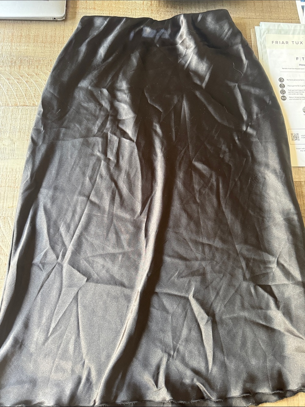 Nicole Miller Black Midi Skirt